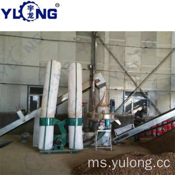 YULONG XGJ560 1.5-2TON / H mesin pelet tanah membuat mesin